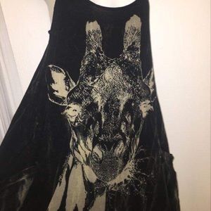 Lauren Moshi Giraffe Maxi Dress Size XS - Small
